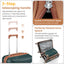Premium 4-Piece Luggage Set with 360-Degree Spinner Wheels