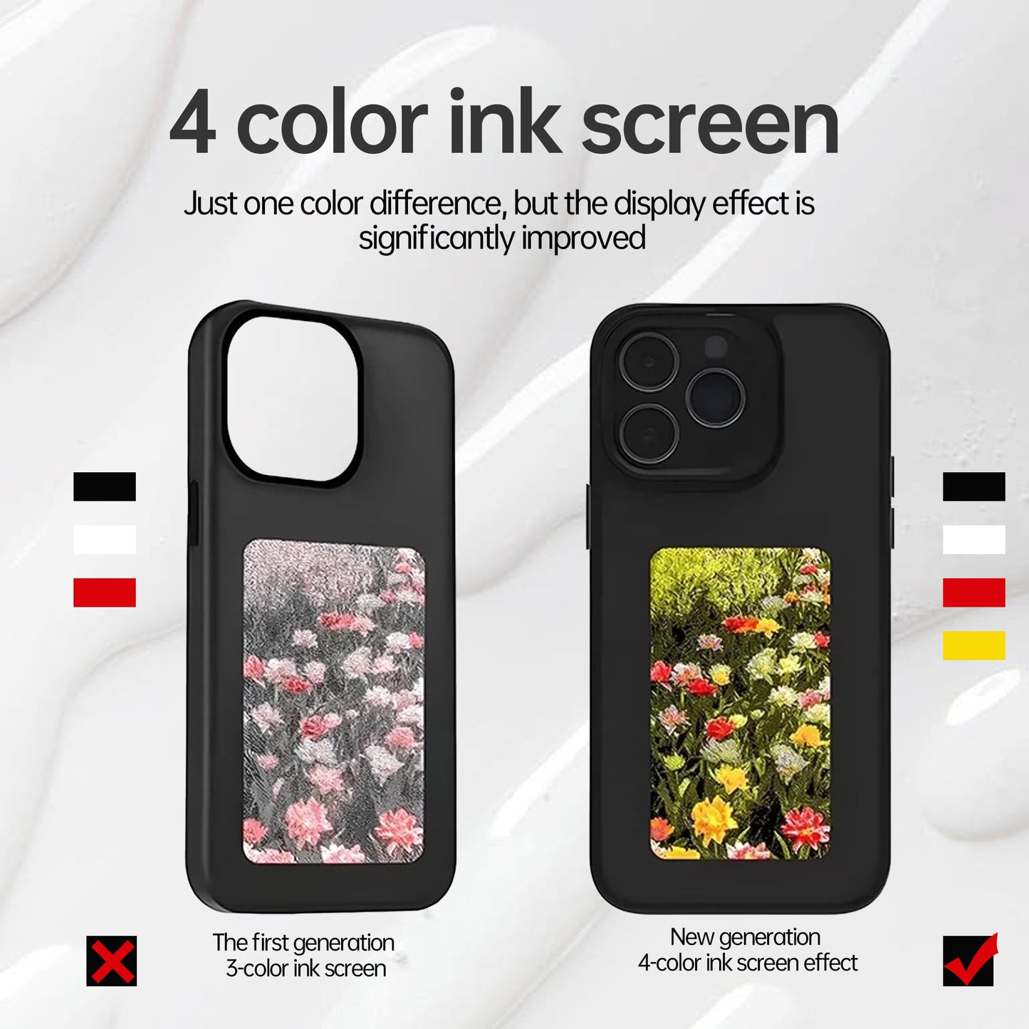 Funda para teléfono con proyección de pantalla personalizable para iPhone