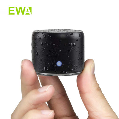 EWA A106Pro IP67 Waterproof Speaker Portable MINI Wireless Speakers Bluetooth Column with Case Bass Radiator for Outdoors, Home - Korvel