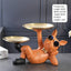 Adorno de Perro de Riqueza Creativa - Almacenamiento de Llaves y Decoración