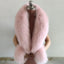 Elegant Real Fox Fur Horn Collar for Fashionable Accents