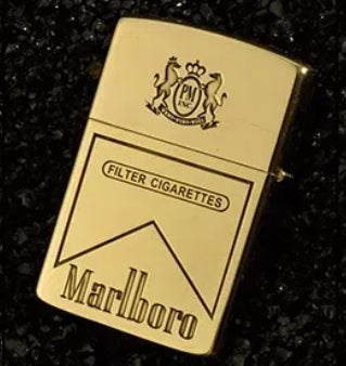 Zoro kerosene lighter with deep carving five sided laser engraving white steel inner liner brass outer shell - Korvel