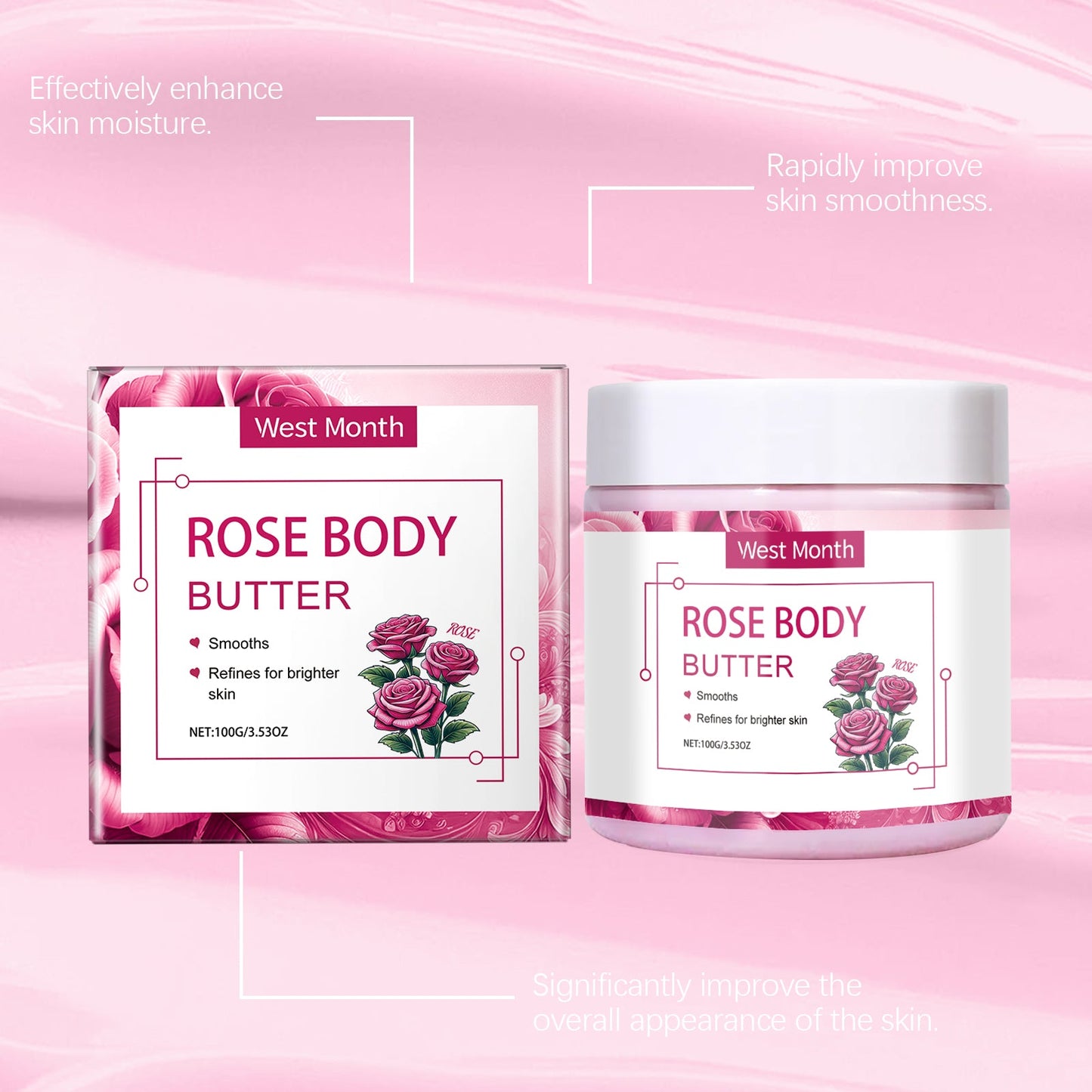 Moisturizing Body Cream Restores Rough, Dull Skin, Moisturizes And Nourishes Skin For A Long Time - Korvel