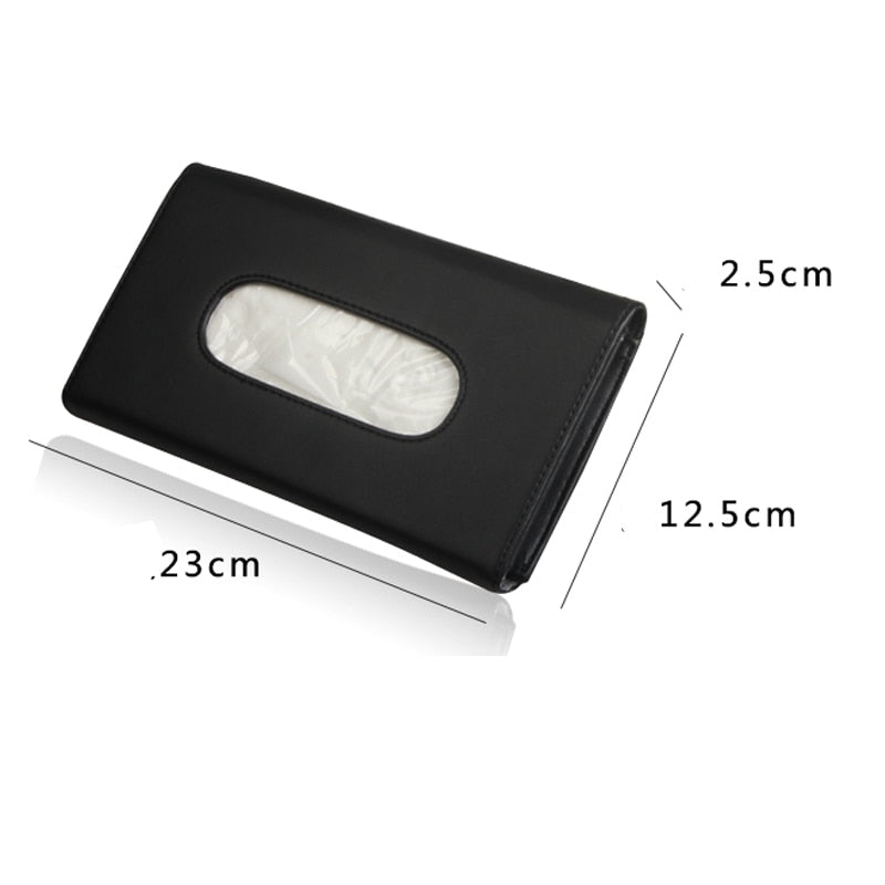 1 Pcs Car Tissue Box Towel Sets Car Sun Visor Tissue Box Holder Auto Interior Storage Decoration for BMW Car Accessories - Korvel