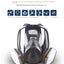 Mascarilla de Protección Facial Completa 3M para Uso Industrial