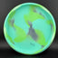 glO-G Arowana - Seafoam Disc Golf Putter