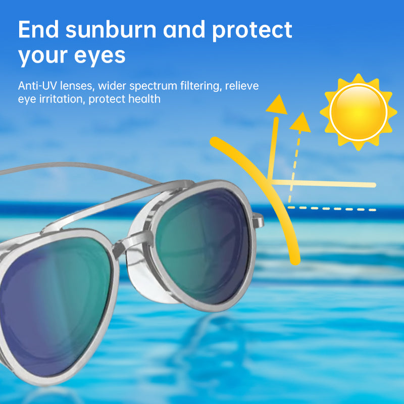 Low-profile goggles · Premium UV protection and anti-fog coating · Zero-drag competitive swimming goggles - Korvel