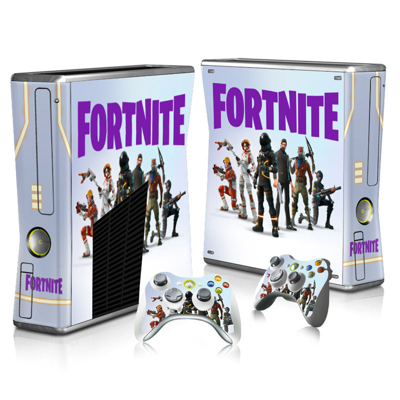 Xbox 360 Slim Full Body Color Membrane Stickers with Scratch-Resistant Protection - Korvel