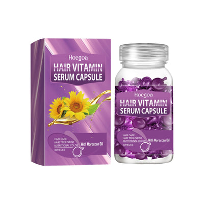 Purple Hair Essential Oil Care Capsules