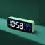 Reloj despertador digital LED de música premium con control por voz