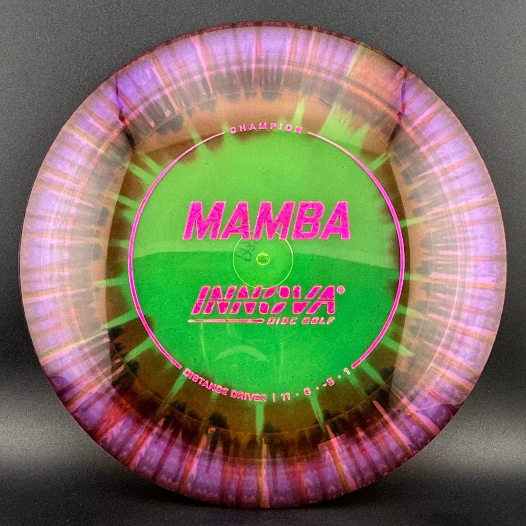 I-Dye Champion Mamba Disc Golf Driver