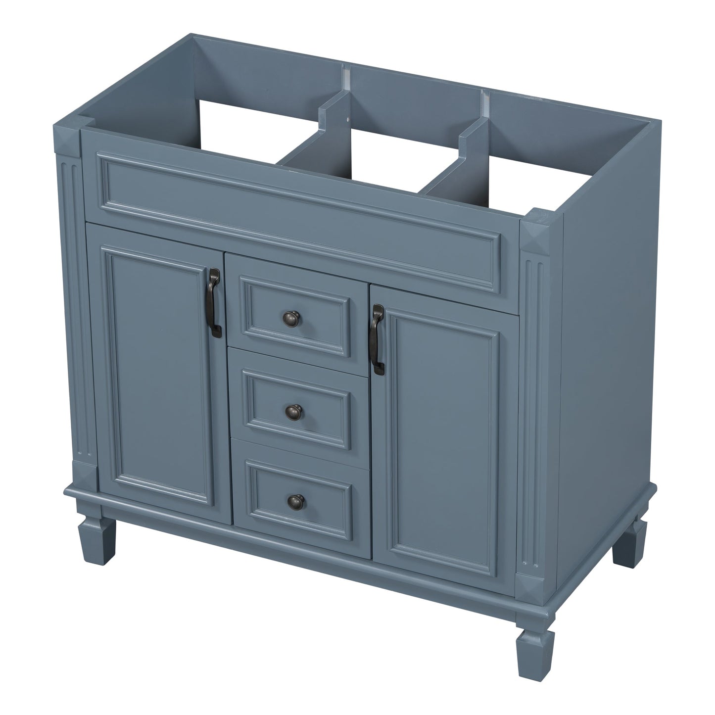 36'' Modern Bathroom Vanity - Cabinet Only with Soft Closing Doors