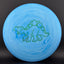 Stegosaurus en coquille d'œuf - Disque de golf midrange pour enfants
