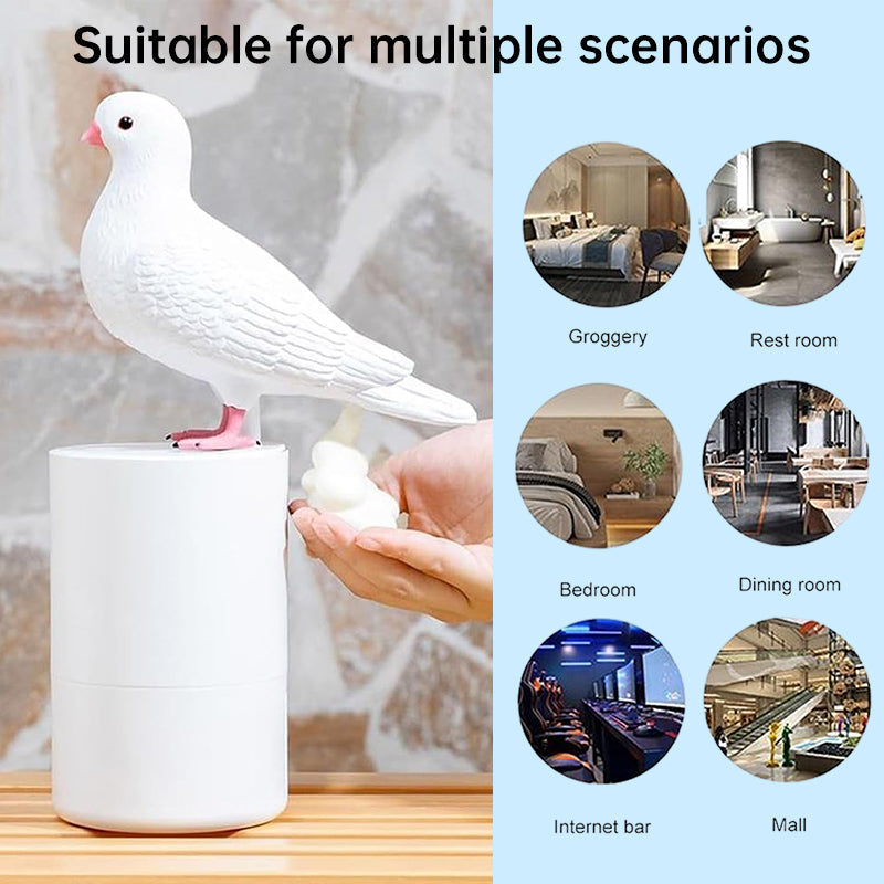 Pigeon-Shaped Touchless Foam Soap Dispenser