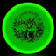 Glow Egg Shell Stegosaurus - Special Edition Disc Golf Disc