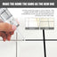 Tile Refill Agent, Kitchen Bathroom Waterproof Floor Mildew Proof Joint Tile Tip Sealant - Korvel