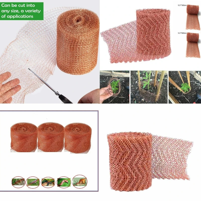 1Pcs 3m/6m Copper Wire Mesh House Copper Electromagnetic Wave Shielding Network Signal Shielding Network Radiation Protection - Korvel