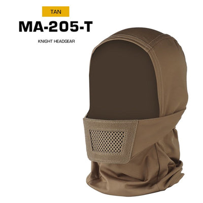 Men's Knight Style Balaclava for Outdoor Activities