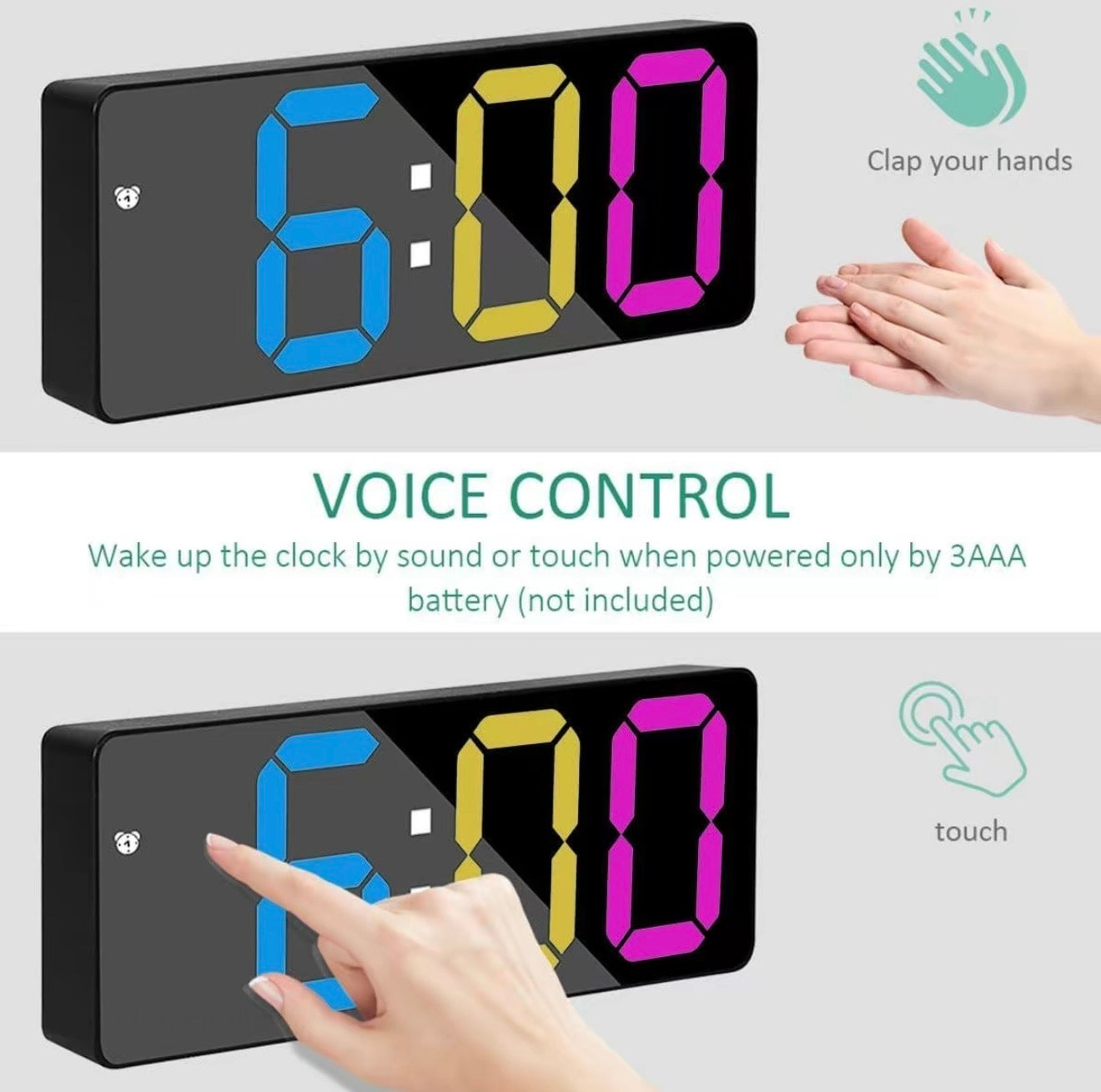 MiniGlow Invisble Clock - Korvel