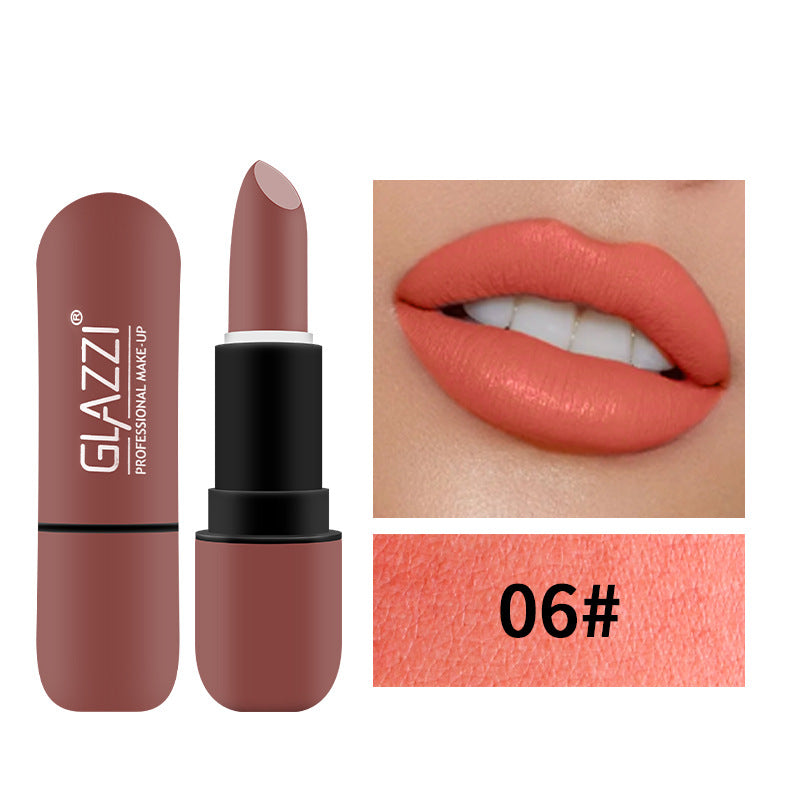 Velvet Air New Capsule Not Easy to Fall Out Lipstick Portable Matte Matte Flame Lipstick - Korvel
