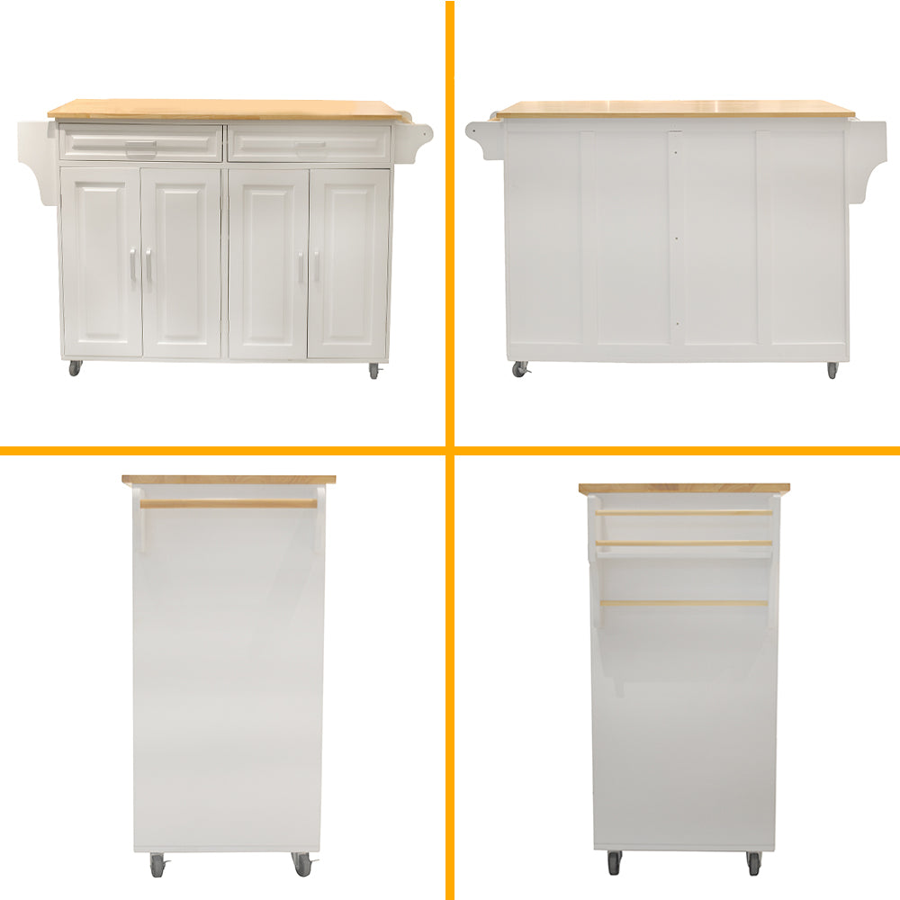 Kitchen Island & Kitchen Cart Mobile Kitchen Island - Korvel