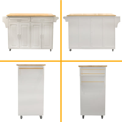 Kitchen Island & Kitchen Cart Mobile Kitchen Island - Korvel