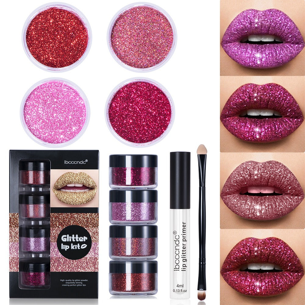ibcccndc Glitter Lip Gloss Set - Korvel