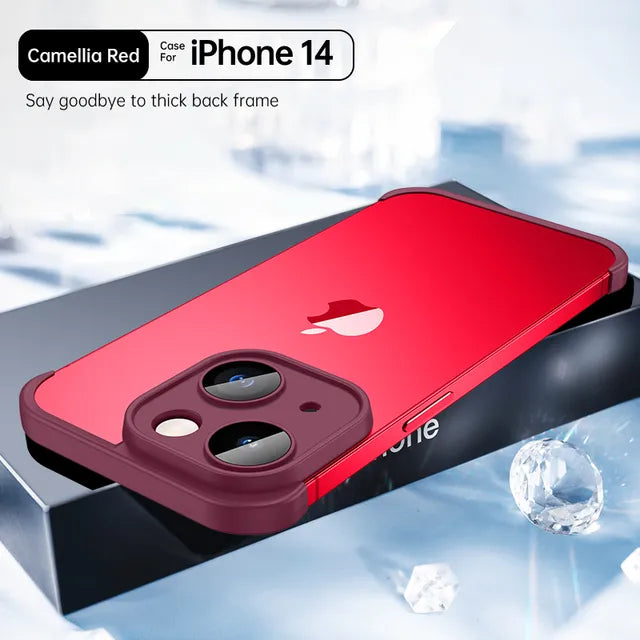 Luxury With Lens Protector Corner Pad Soft Silicone Case For iPhone 15 14 Pro Max Shockproof Phone Cover For iPhone 15 12 13 14 - Korvel