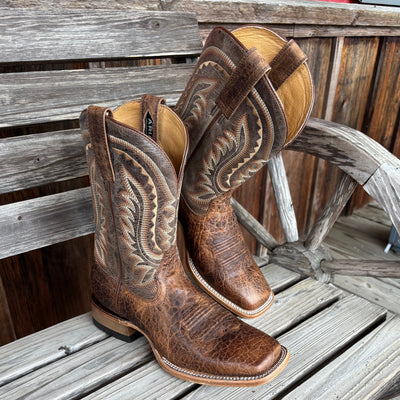 Ariat Rock Ridge Men's Western Boots - Saddle Brown - Korvel
