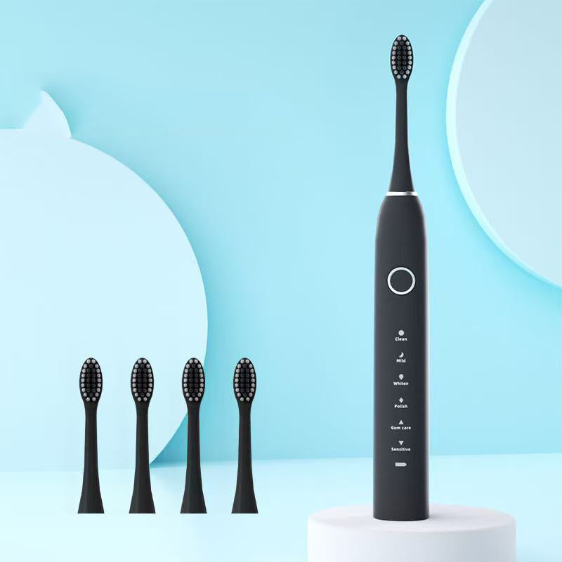 Brosse à dents électrique intelligente avec poils souples