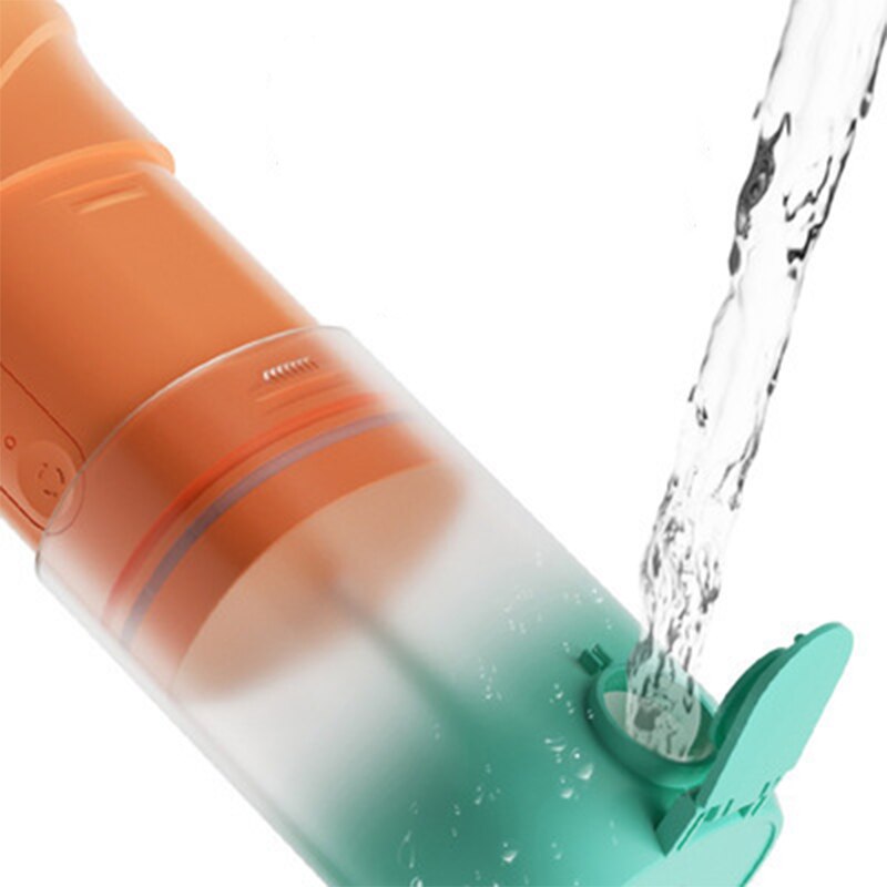 Portable Oral Flusher Mini Water Toothpick Teeth Cleaner Dental Flusher Oral Teeth Cleaner Water Pulse Large-Volume 200ml - Korvel