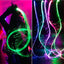 Fouet de danse à LED en fibre optique rechargeable USB - Multi-couleurs RGB