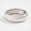 Fashionable metal curved spring bracelet, casual irregular Bracelet set - Korvel