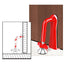 Portable Door Closer Jammer Lockdown Lock-Security Device For Travel Hotel Door - Korvel