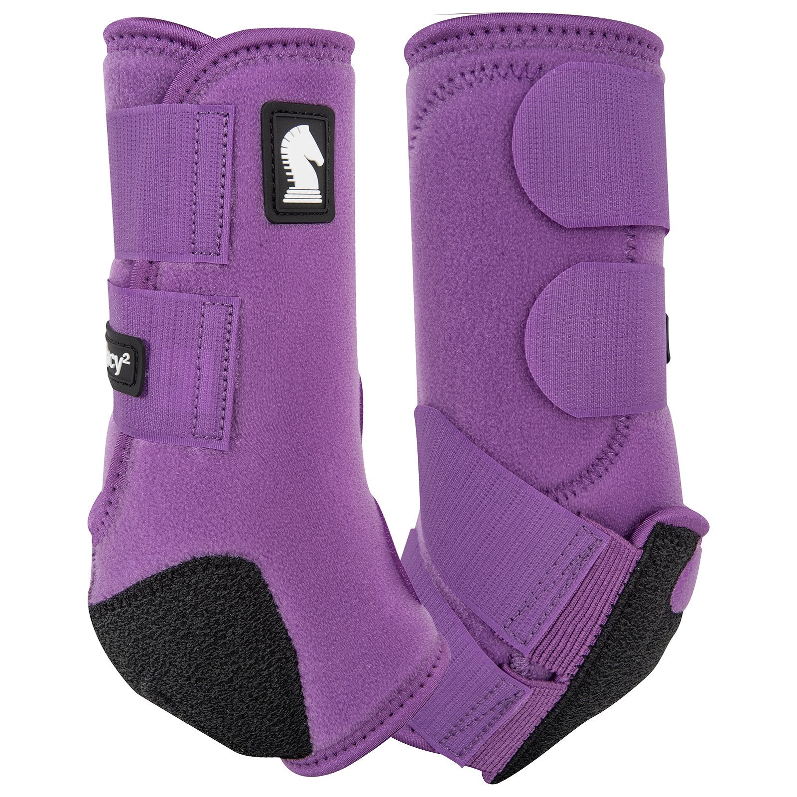 Vibrant Legacy2 Hind Leg Boots in Violet Purple - Korvel
