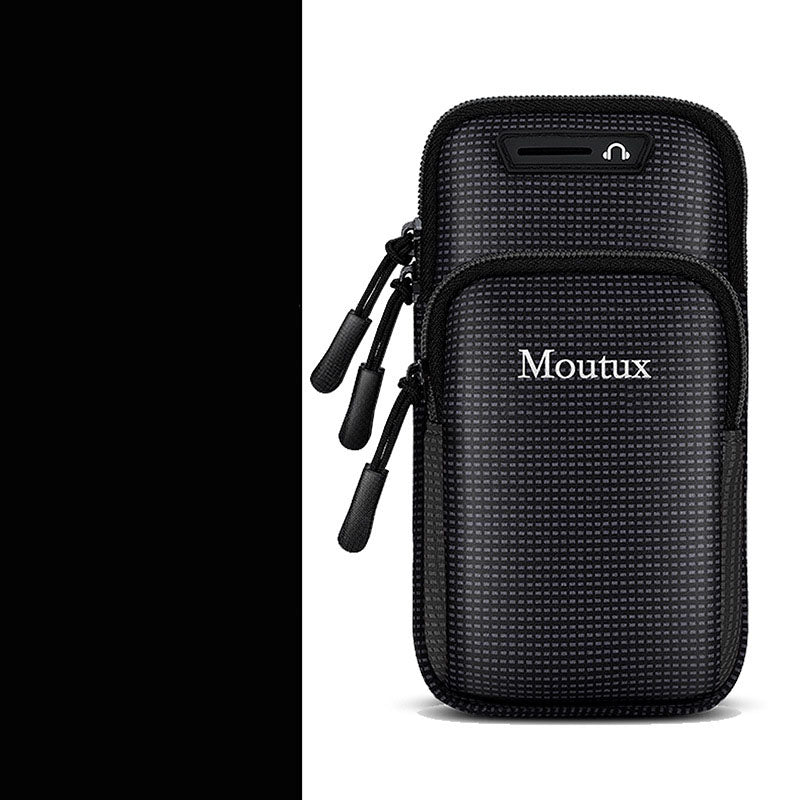 Running phone arm bag men's and women's fitness equipment outdoor handbag wrist bag apple x arm bag sports phone arm cover - Korvel
