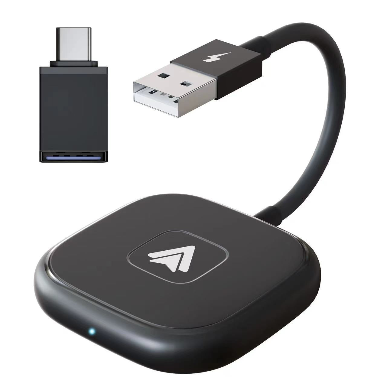 Adaptateur Android Auto filaire à sans fil pour Apple CarPlay