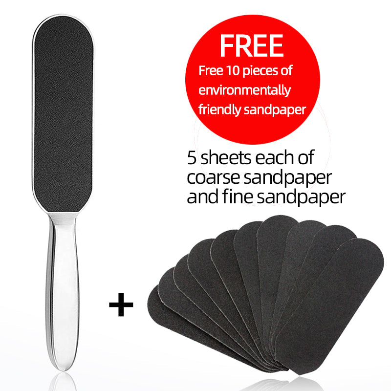 Premium Stainless Steel Double-Sided Foot File