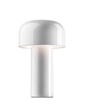 Light luxury mushroom bedside lamp creative bedroom atmosphere lamp USB charging small night lamp bar desk lamp - Korvel