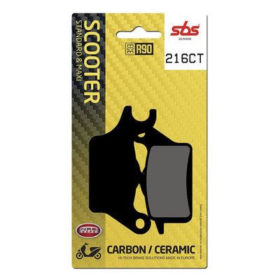 Plaquettes de frein en céramique carbone SBS Hi-Tech Street 216CT
