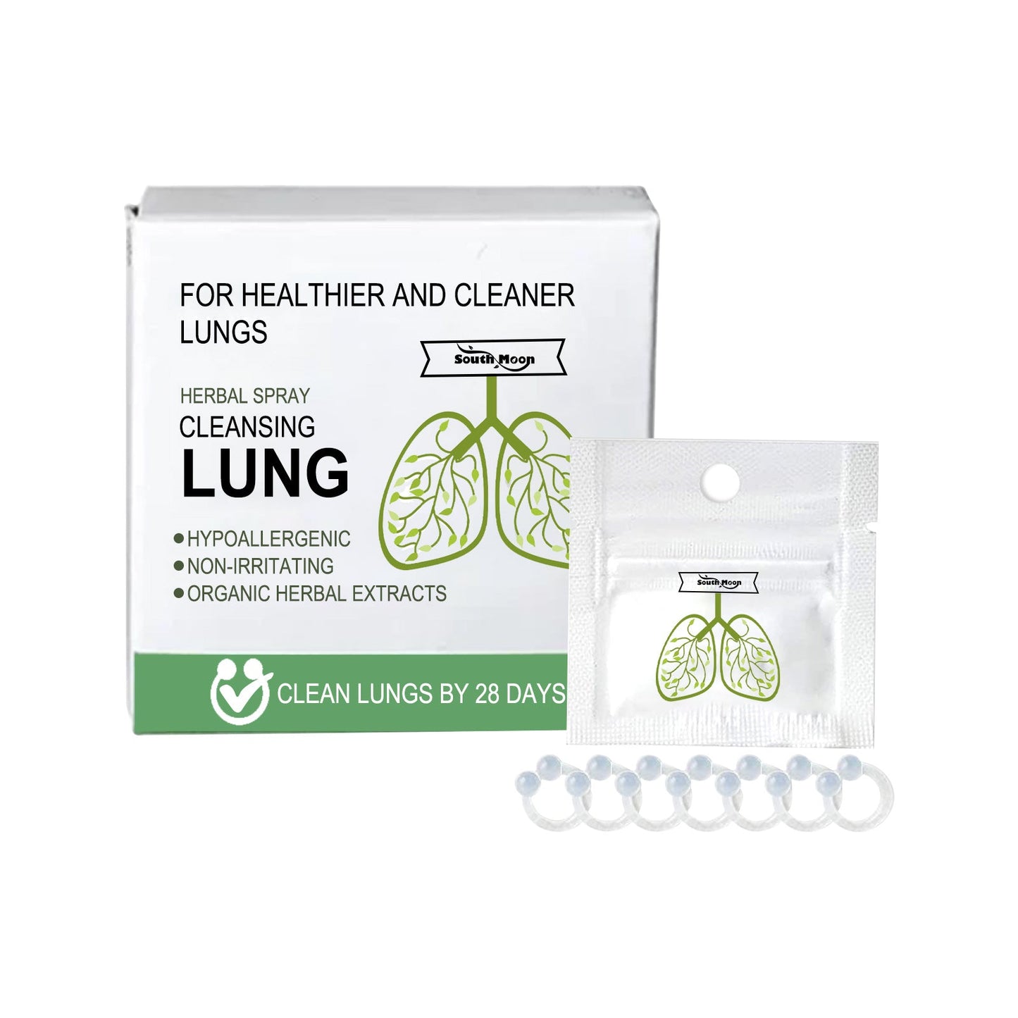 Herbal Spray Cleansing Lung, Nasal Clean Relief And Repair Nasal Discomfort Nasal Cleaning Body Care Nose Ring - Korvel