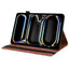 Funda Folio de PU Cuero Premium para iPad Pro de 11 y 13 Pulgadas (2024)