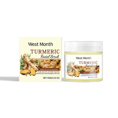 Facial Scrub Gently Cleanses Facial Skin, Exfoliates, Moisturizes, Moisturizes And Brightened - Korvel