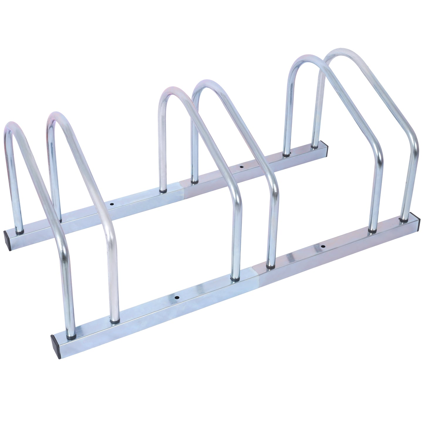 Support de sol premium pour 3 vélos pour roues de 22 à 28 pouces