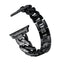 Suitable For Samsung Huawei 22mm Watch With Apple 7654321 Generation SE Single Row Diamond-Encrusted Denim Chain Alloy Wristband - Korvel
