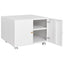 Office furniture Copier Cabinet white mobile pedestal file Printer Stand - Korvel
