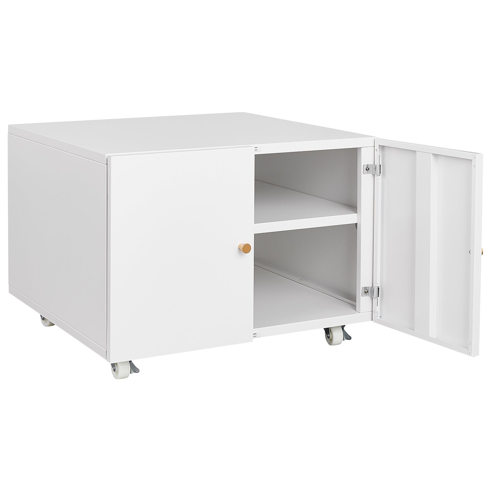 Office furniture Copier Cabinet white mobile pedestal file Printer Stand - Korvel