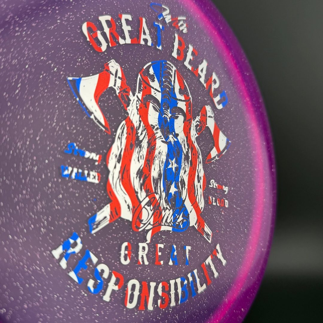 Disque Metal Flake C-Line MD3 - Édition Great Beard