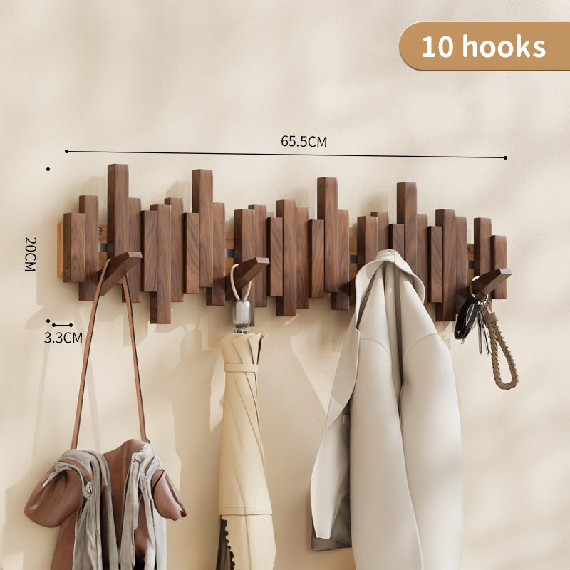 Elegant Wooden Piano Coat Rack for Stylish Organization