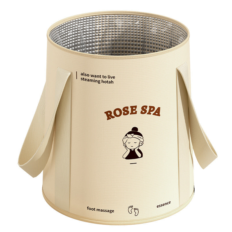 Bassin de bain de pieds portable et pliable pour la maison et les voyages